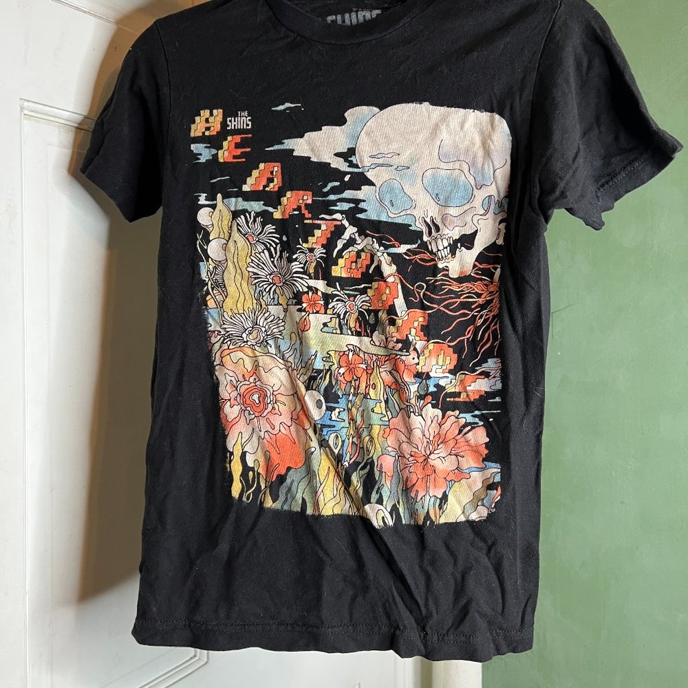 The Shins Heartworms Band Tee Shirt XS